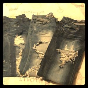 Machine jeans